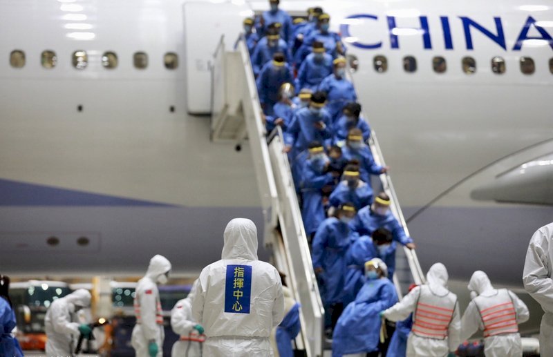 Taiwán recibe al segundo grupo de taiwaneses repatriados de Wuhan