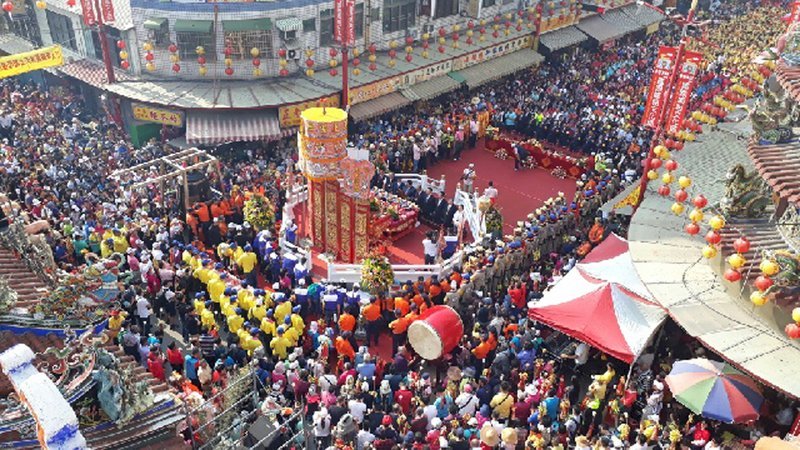 La multitudinaria procesión Dajia Mazu suspendida este año