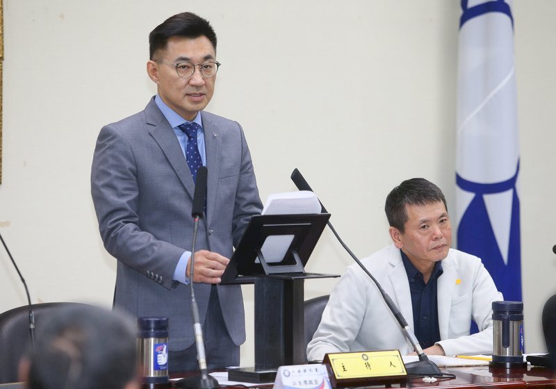 Chiang Chi-cheng , nuevo líder del Kuomintang, tiene el reto de redefinir una nueva política del Estrecho. (Foto: CNA)