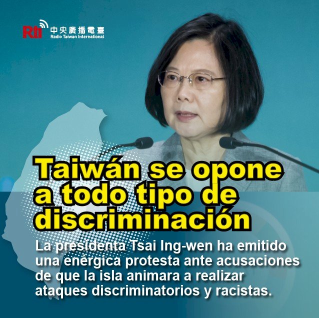 Tsai Ing-wen emite una protesta contra acusaciones del director de la OMS