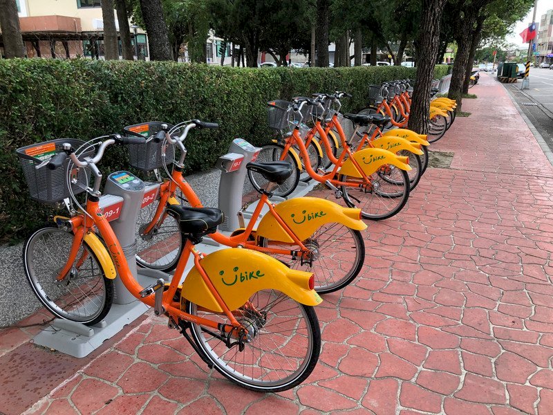Las bicicletas públicas YouBike