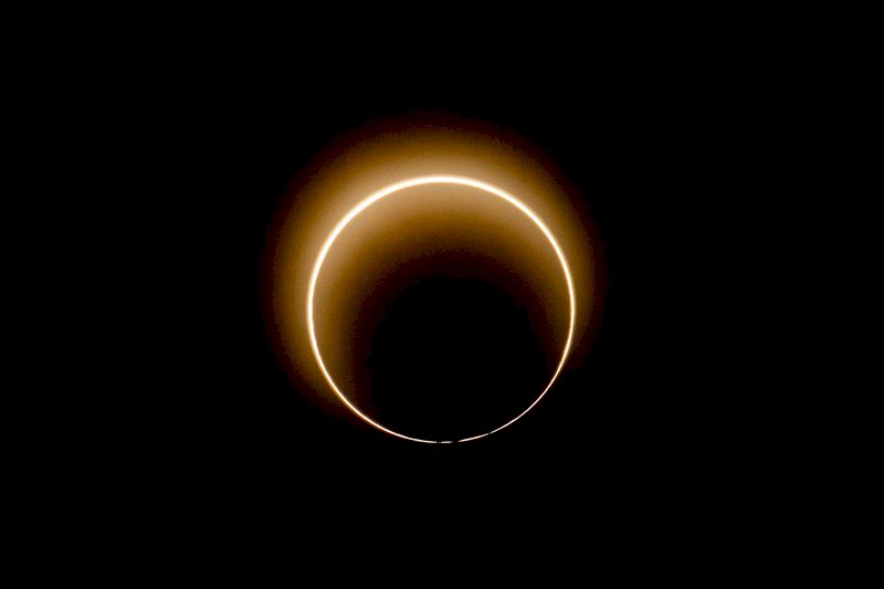 Generación de energía solar afectada por el eclipse