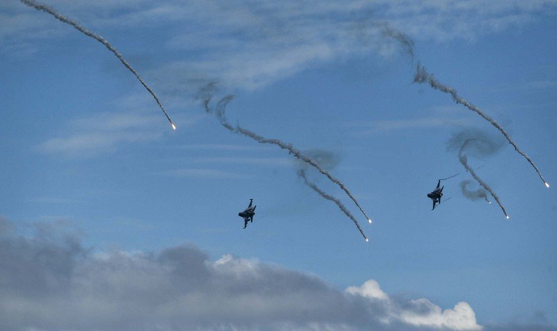 Fuerza Aérea y Naval de Taiwán se preparan para ensayo militar anual