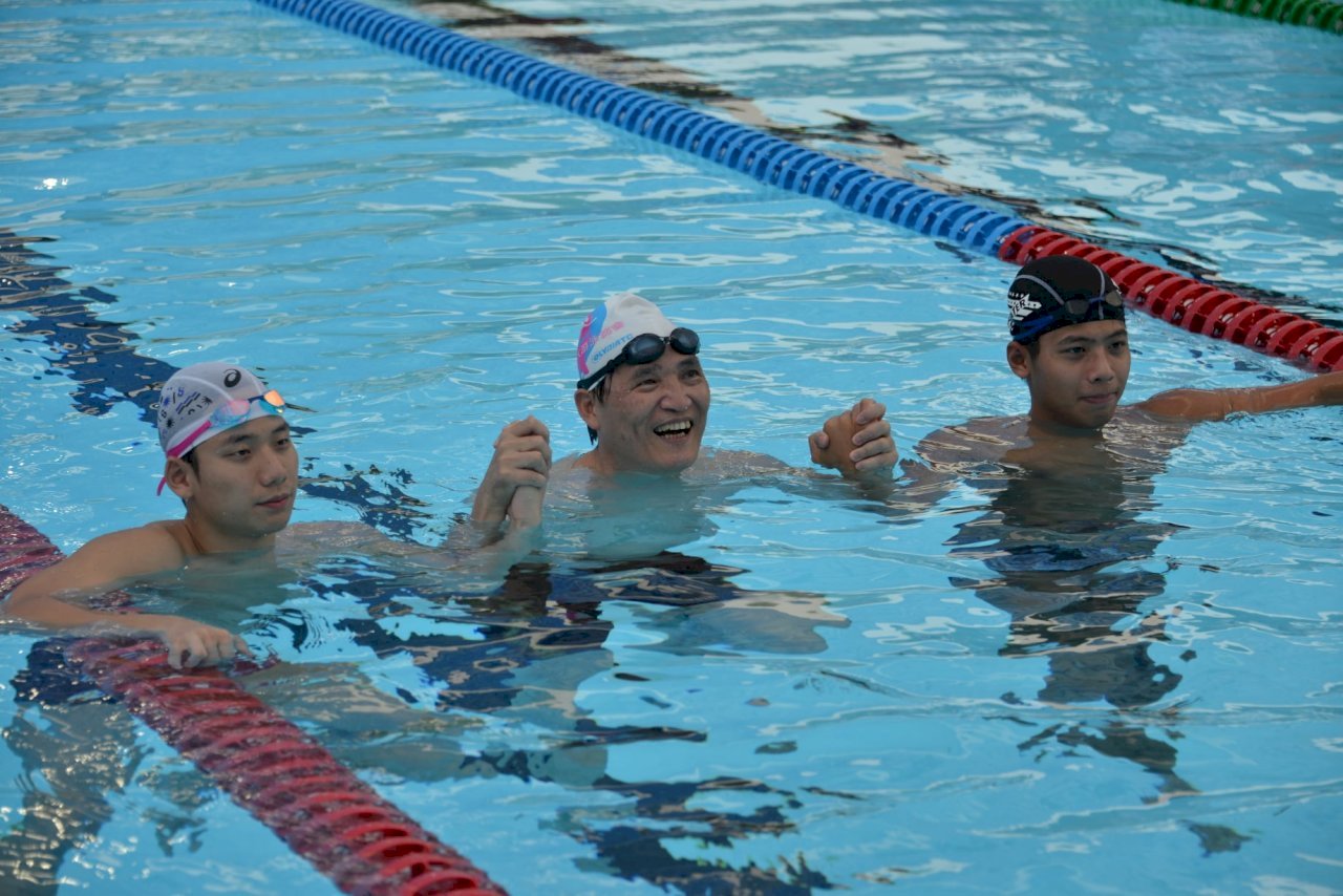 Se inaugura la nueva piscina de natación en el Centro Nacional de Entrenamiento