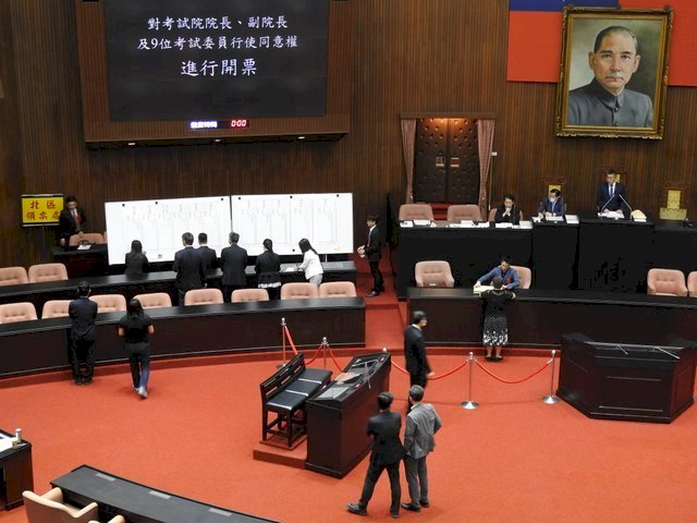 Yuan Legislativo aprueba nómina de candidatos para el Yuan de Examinación