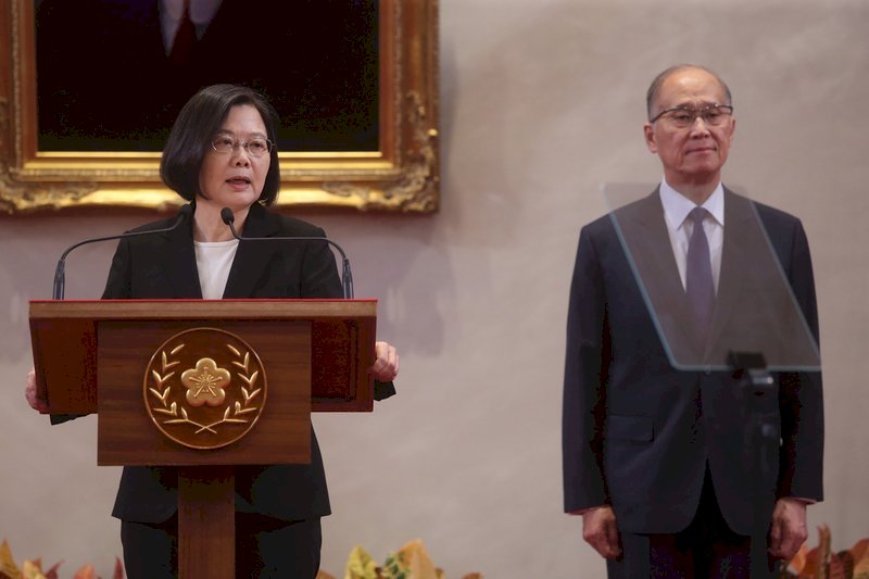 Tsai Ing-wen toma el juramento a nuevos cargos oficiales