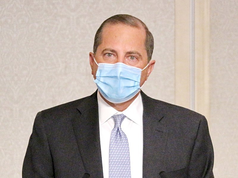 Alex Azar asegura que Taiwán es un modelo a seguir en prevención de epidemias
