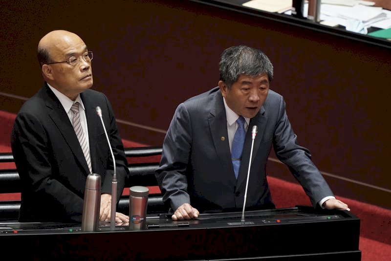 Ministro de Salud Chen Shih-chung confirma contrato de compra de vacuna para el COVID-19