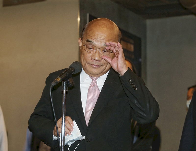 Su Tseng-chang critica a China continental por incidente con banderas en el Twitter del presidente turco
