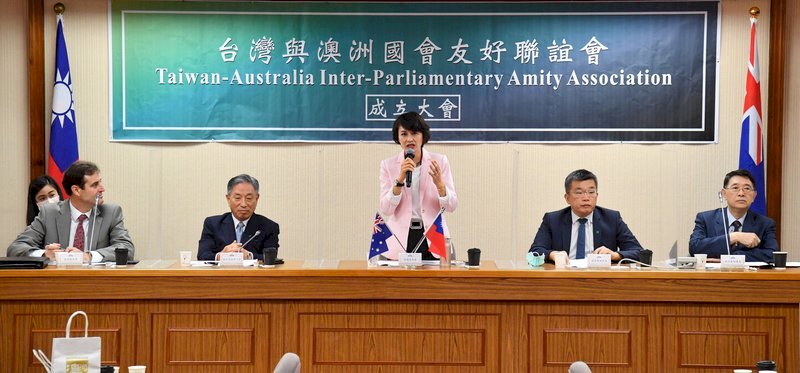 Se establece Alianza Interparlamentaria entre Taiwán y Australia