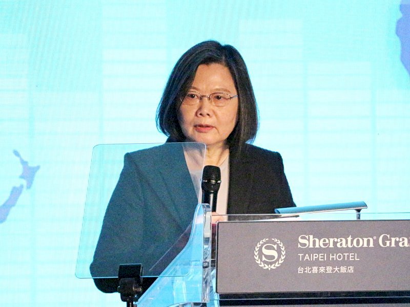 Tsai Ing-wen pide una mayor cooperación con EE. UU. y Japón para hacer frente a los retos regionales