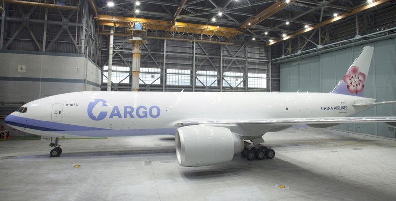 Hoy se estrena el primer avión Boeing-777 con la imagen de Taiwán