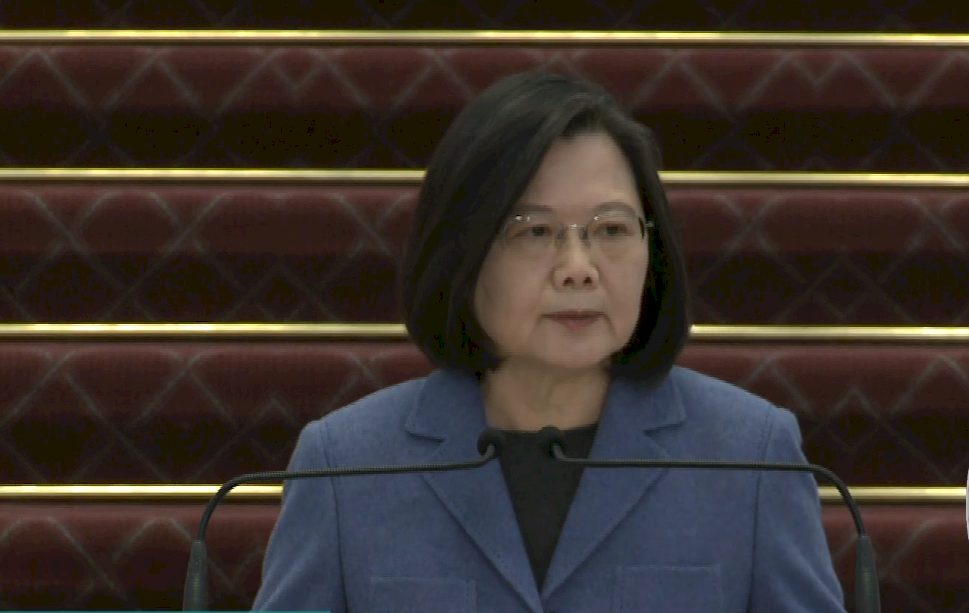 Presidenta Tsai Ing-wen ofrece mensaje de optimismo por Año Nuevo