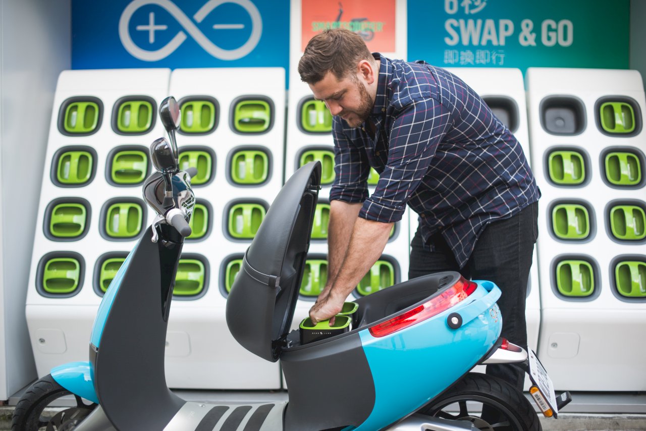 Gogoro, una solución eco-amigable de dos ruedas