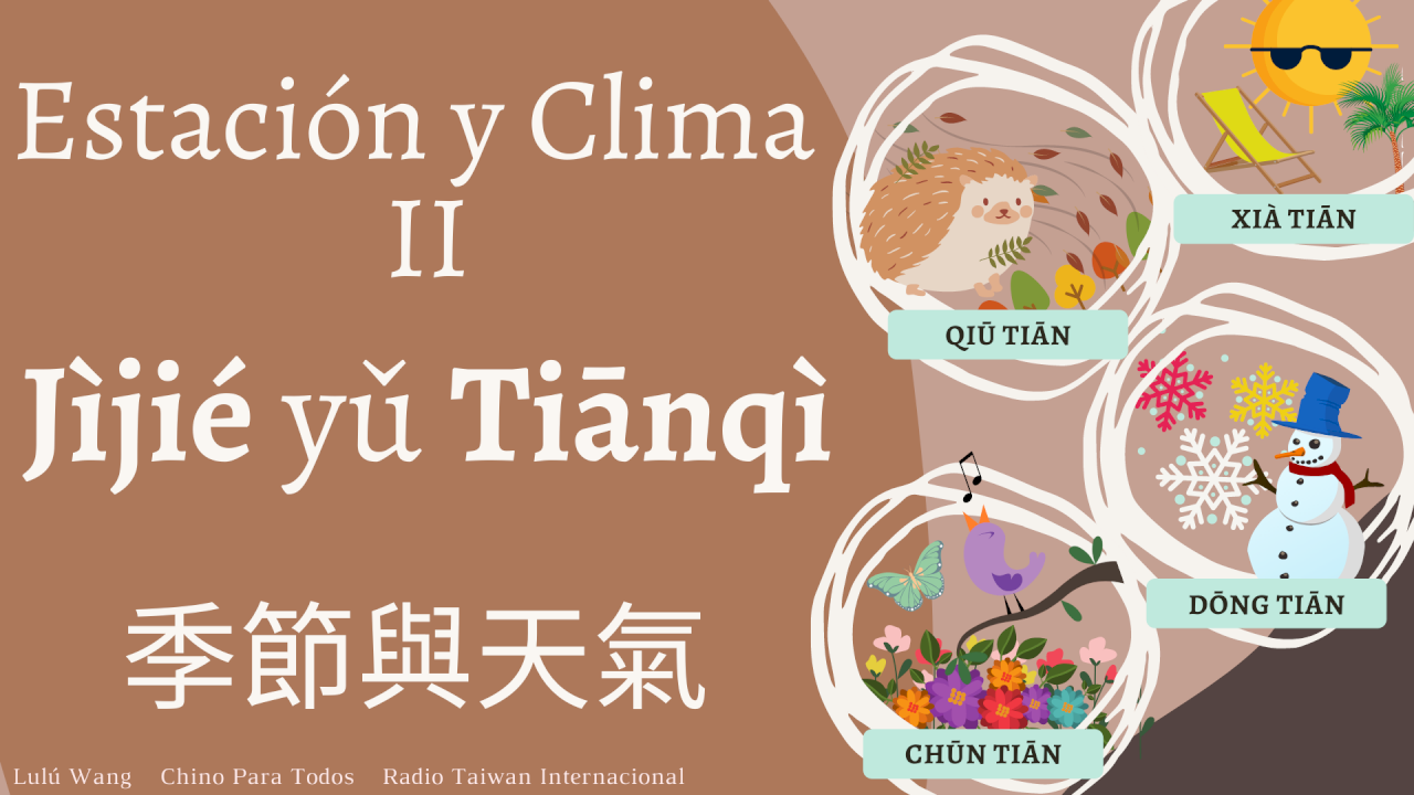 Estación y Clima II / Jìjié yǔ Tiānqì II