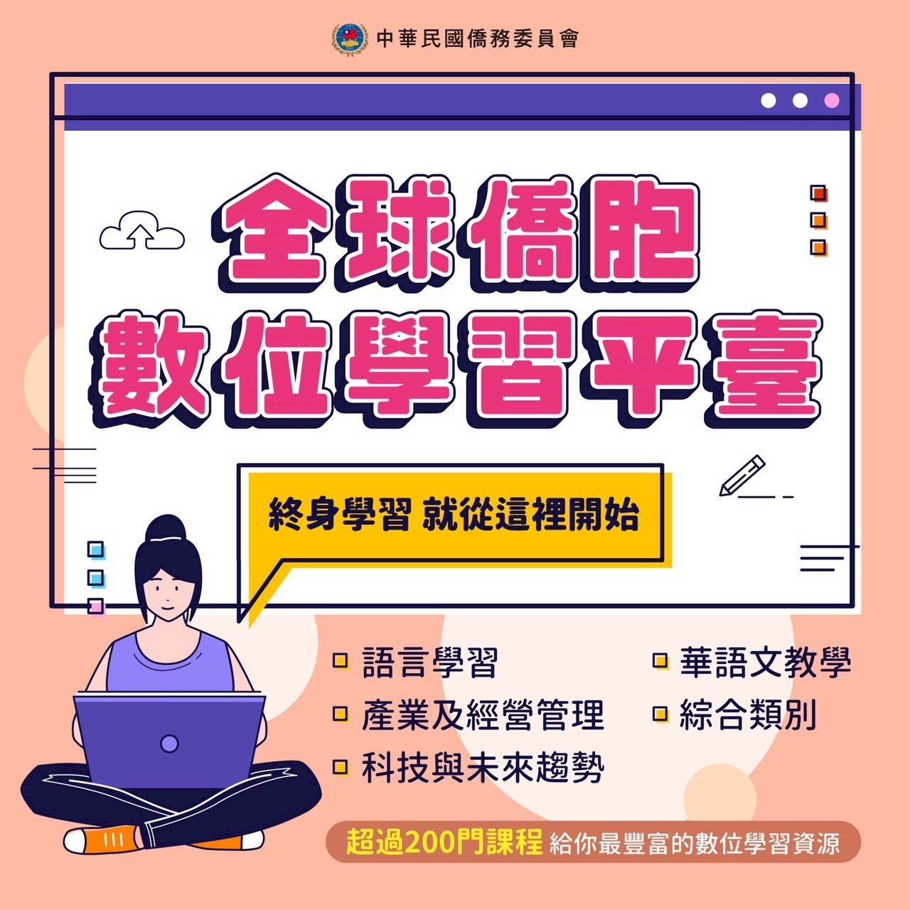 El OCAC lanza nueva plataforma de aprendizaje digital para los taiwaneses de ultramar