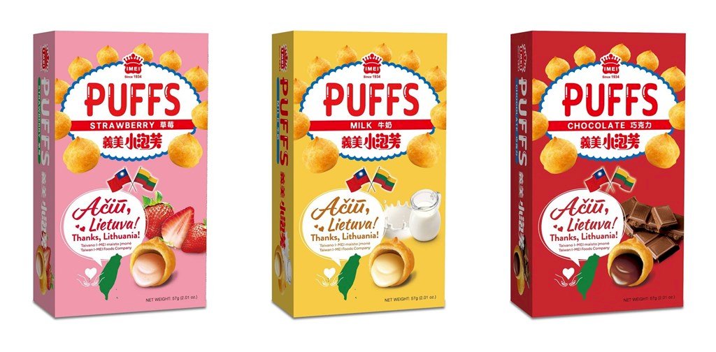La compañía I-Mei Foods obsequiará con profiteroles a Lituania en agradecimiento por su donación de vacunas