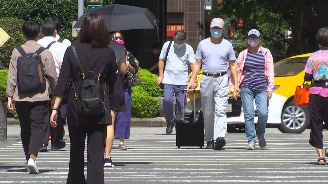 El “pequeño verano” es el inicio de clima caluroso en Taiwán