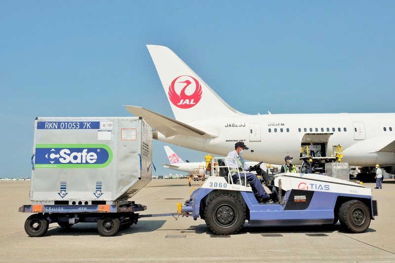 Llega a Taiwán el cuarto lote de vacunas donadas por Japón