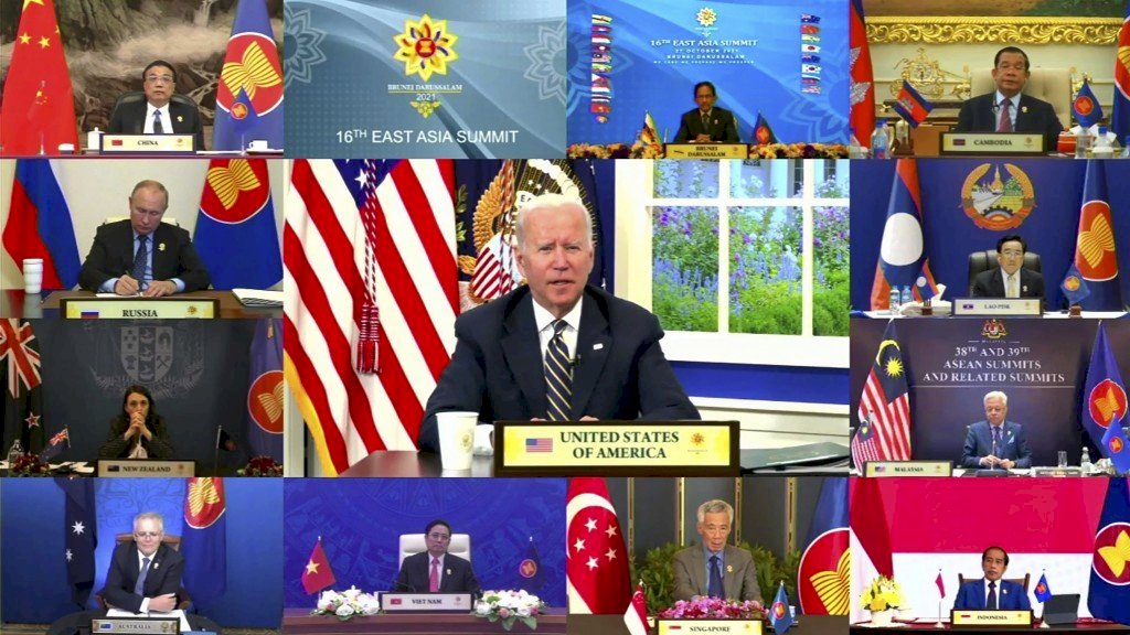 Biden dice que EE. UU. está comprometido con la libertad en el Sudeste Asiático
