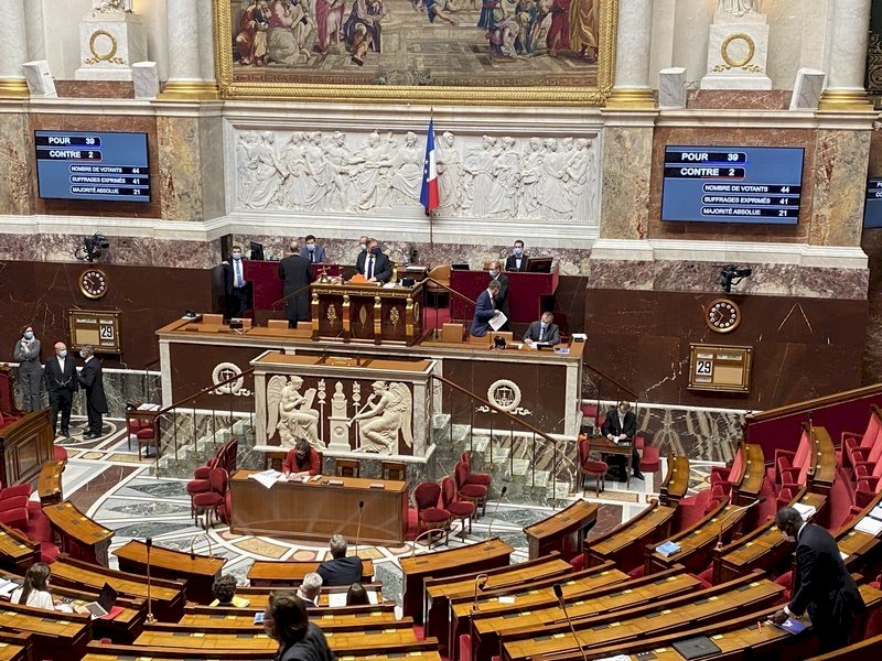 La Asamblea Nacional francesa aprueba una resolución de apoyo a la participación internacional de Taiwán