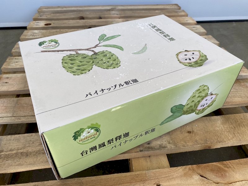 Taiwán envía 1 tonelada de chirimoyas directamente a consumidores japoneses
