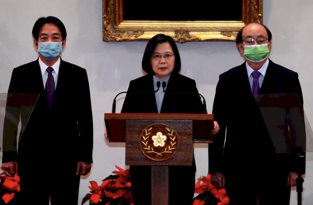 La presidenta Tsai anuncia la victoria del referéndum