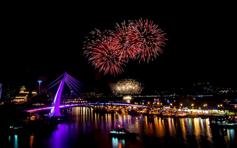 Nueva Taipéi tendrá su primer espectáculo de fuegos artificiales de Nochevieja