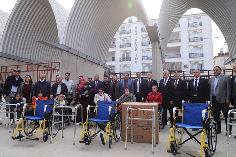 Taiwán dona sillas de ruedas a la ciudad turca de Reyhanli