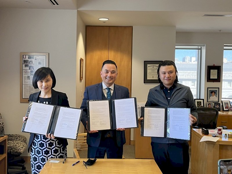 Universidades taiwanesas firman un acuerdo con la Biblioteca Pública de San Francisco