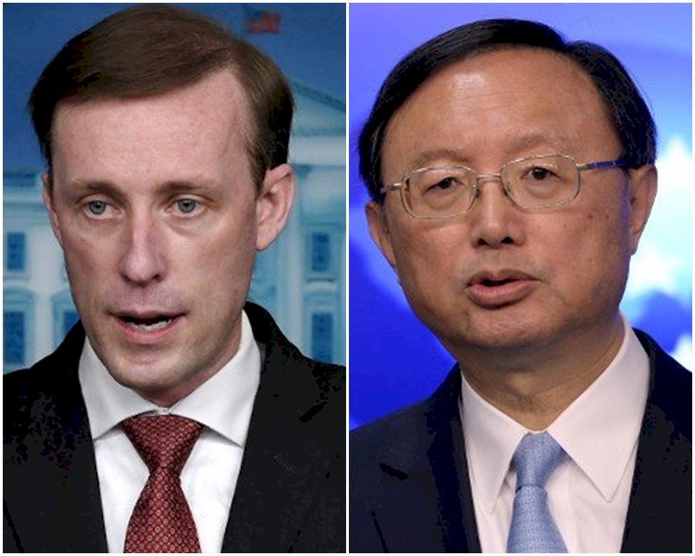 Reunión inconcluyente entre Jake Sullivan y Yang Jiechi