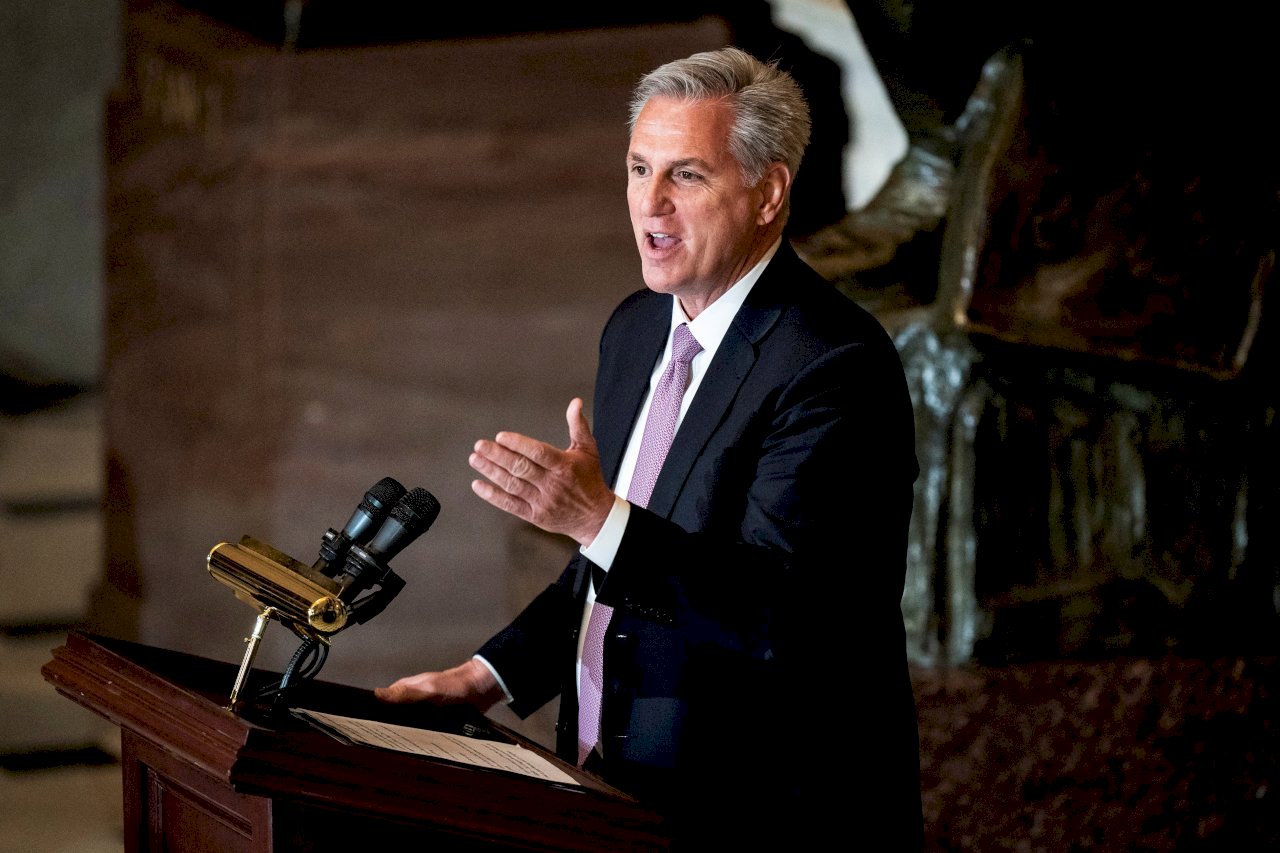 El congresista republicano Kevin McCarthy pide fortalecer al ejército taiwanés