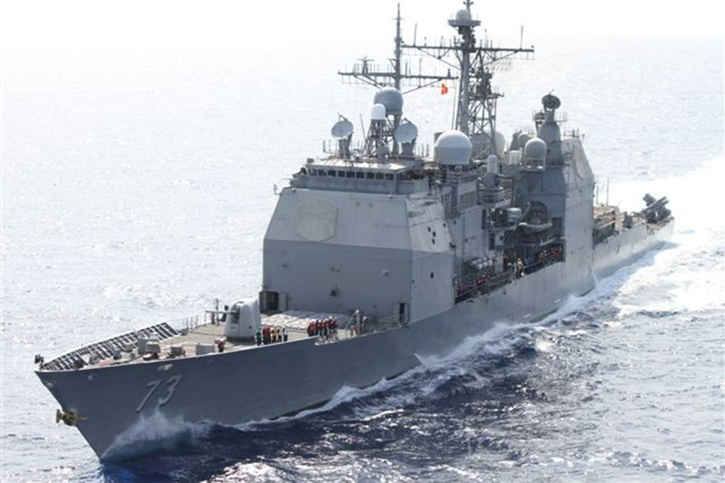 Un buque de guerra norteamericano cruza el Estrecho por segunda vez en dos semanas