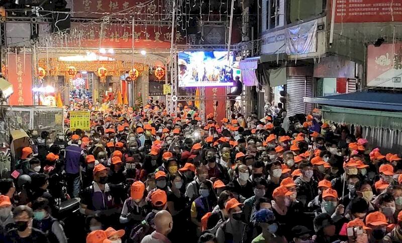 La procesión de Matsu Baishatun