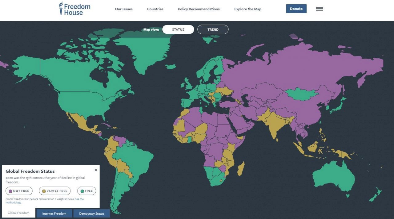 Freedom House anuncia la apertura de una sucursal en Taipéi