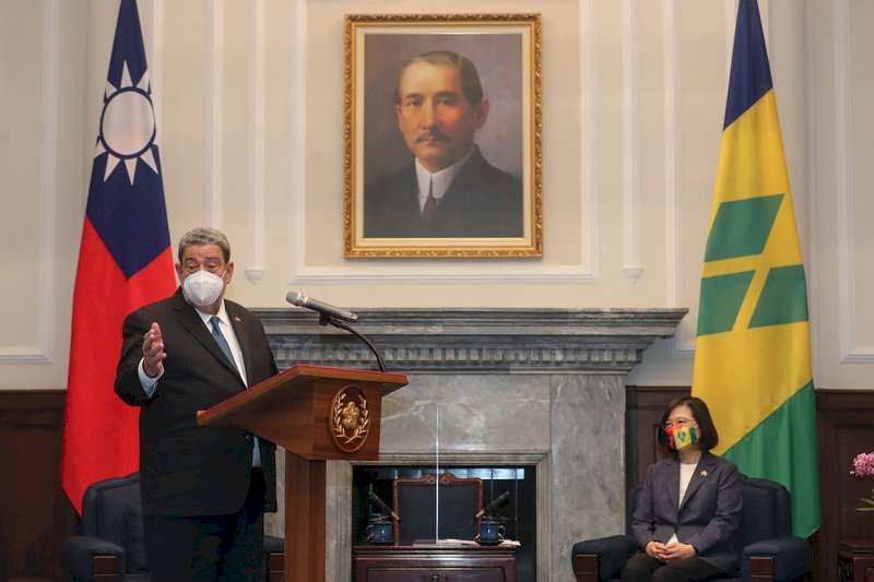 Ralph Gonsalves y su delegación se encuentra de visita oficial en Taiwán