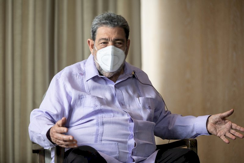 Primer ministro de San Vicente y las Granadinas reafirma relaciones diplomáticas con Taiwán