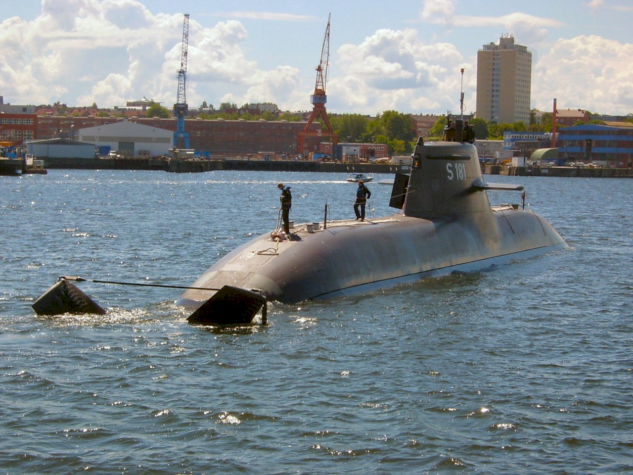 Medios alemanes informan del interés de Taiwán en los submarinos U-31 de la marina germana