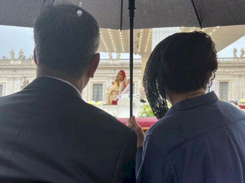 Chen Chien-jen asiste a la beatificación del papa Juan Pablo I