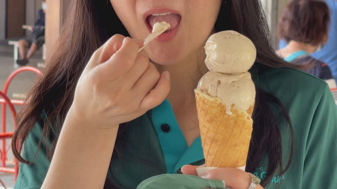 La fábrica de azúcar de Hualien atrae a multitudes con sus helados