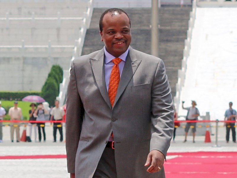 El rey del aliado africano Eswatini visitará a Taiwán a partir del día 20