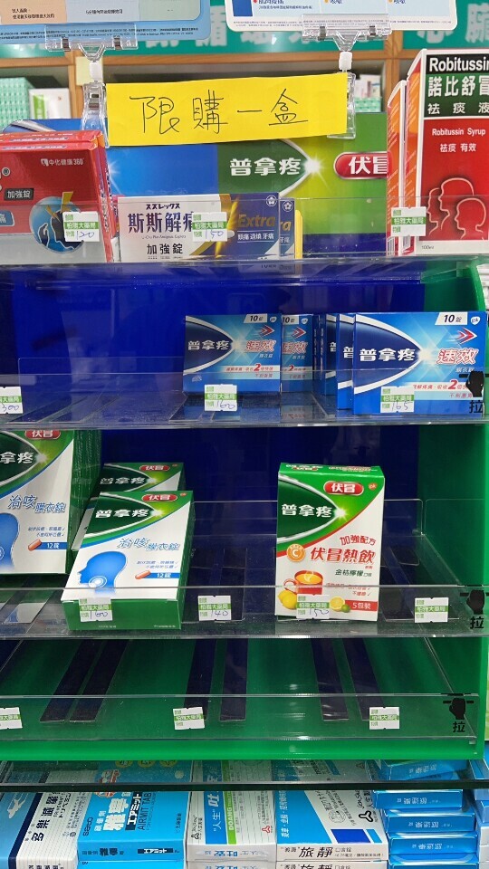 Salud establecerá límites a la cantidades de antipiréticos que se pueden comprar en farmacia