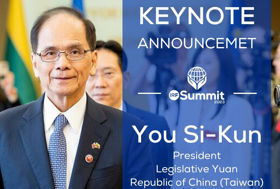 You Si-kun invitado a participar en la Cumbre de la Libertad Religiosa de Estados Unidos