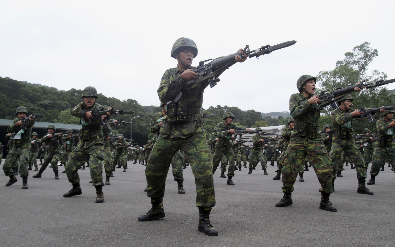 El servicio militar en Taiwán