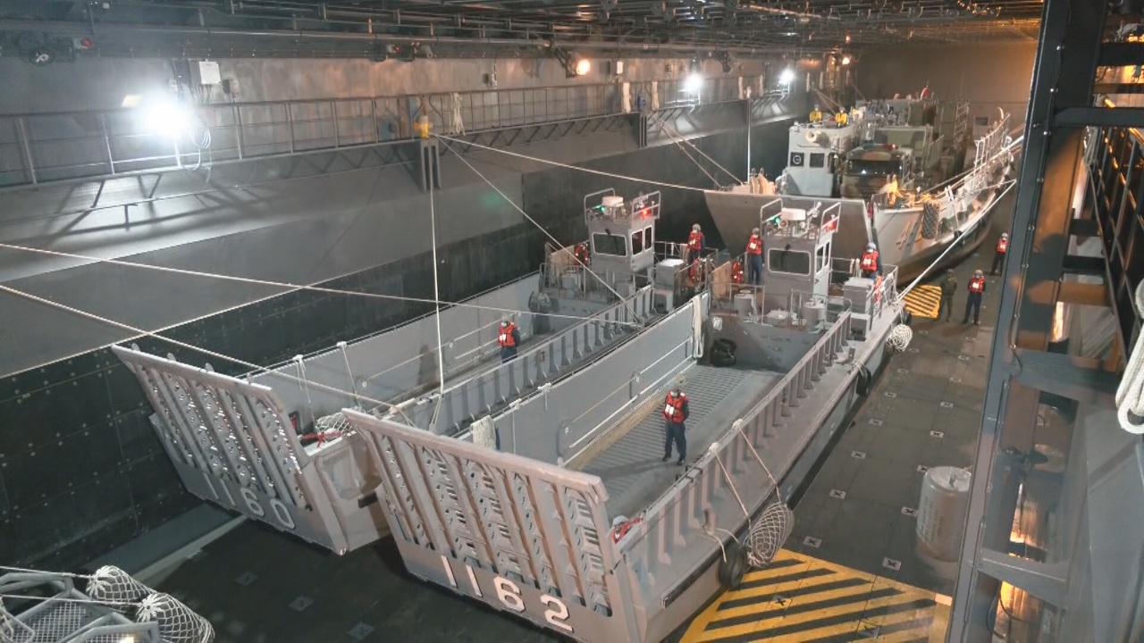 La armada taiwanesa presenta su último buque de fabricación propia