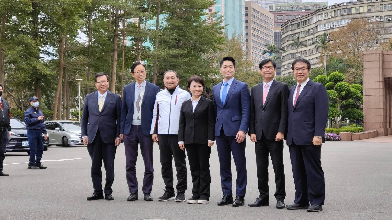 Chen Chien-jen se reúne con los alcaldes de las seis principales ciudades de Taiwán
