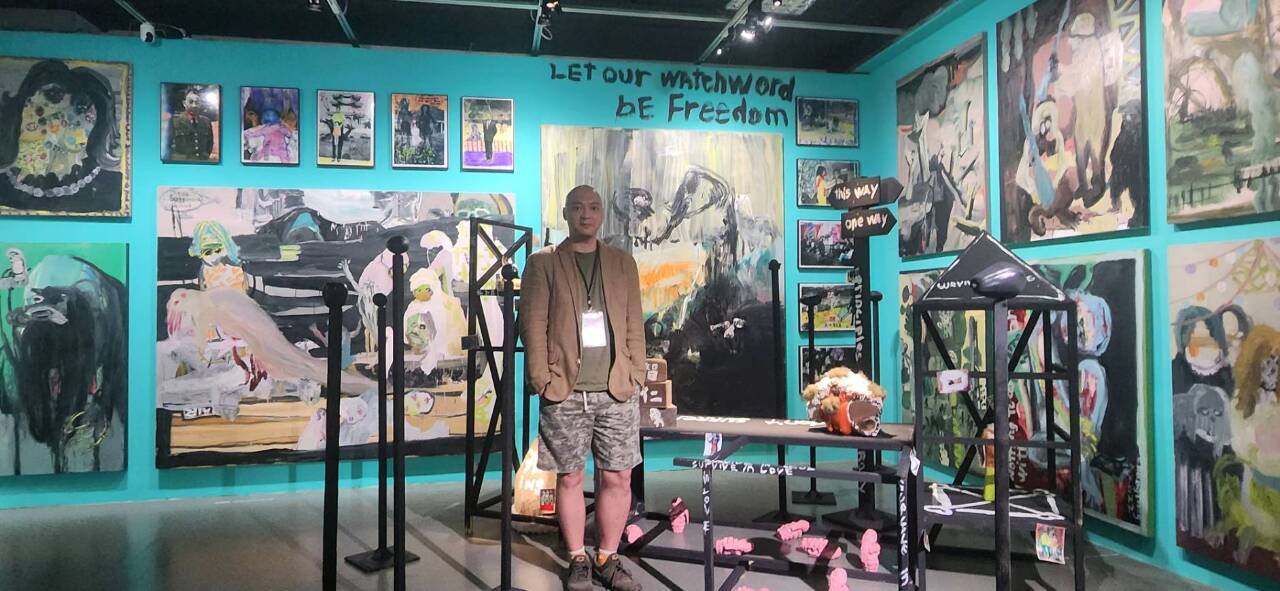 La exposición individual