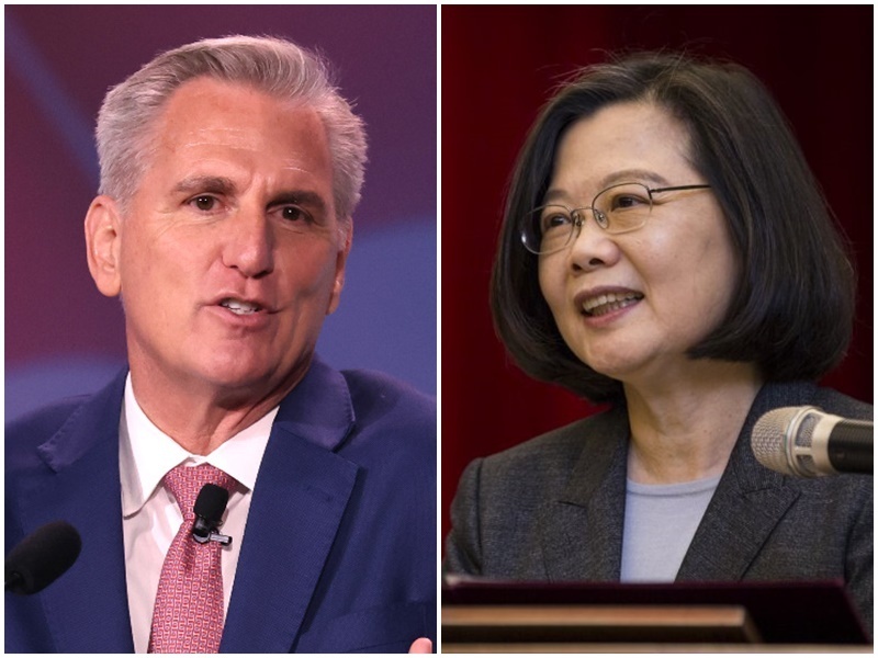 Tsai Ing-wen se reunirá con Kevin McCarthy el 5 de abril en Los Ángeles