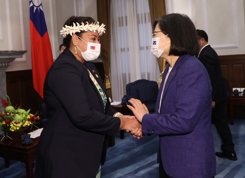 Tsai Ing-wen: “Taiwán espera trabajar con Islas Marshall para fortalecer la resistencia de la democracia en el mundo”