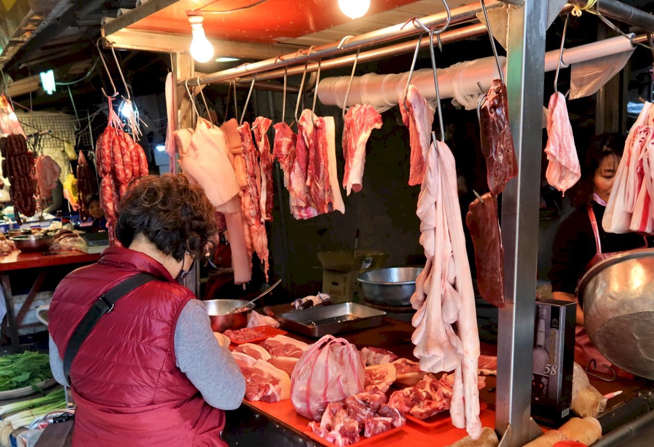 La carne de cerdo por las nubes